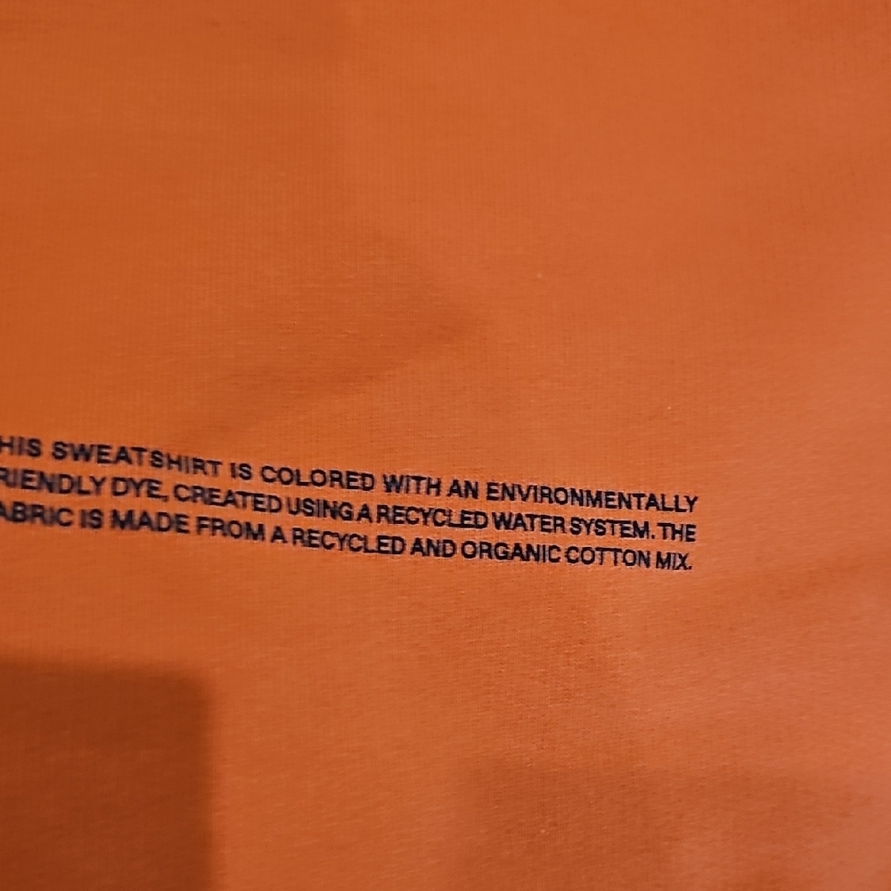 Women's Cozy Crewneck Sweatshirt & Jogger Set - Orange PANGAIA - Picture 5 of 6